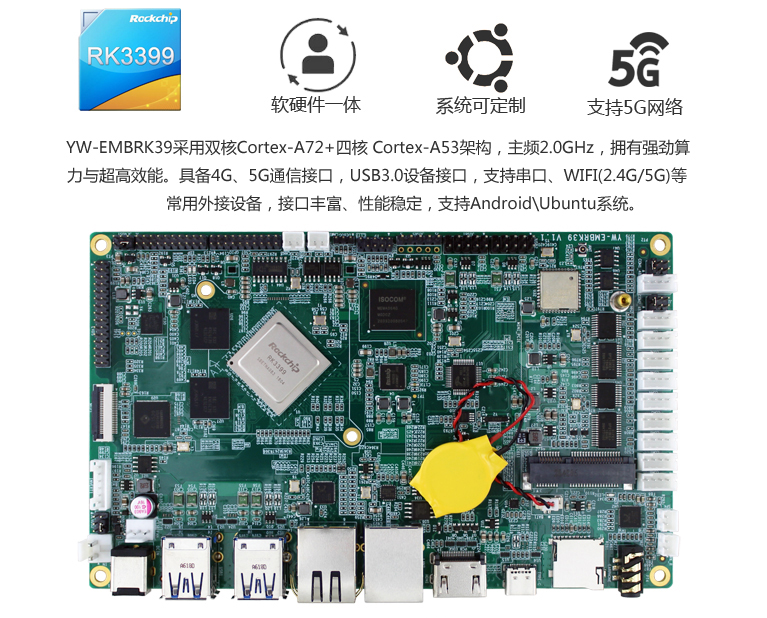 新品發布|基于Rockchip RK3399處理器、9個USB接口8個串口的工業主板 新品發布|基于Rockchip RK3399處理器、9個USB接口8個串口的工業主板